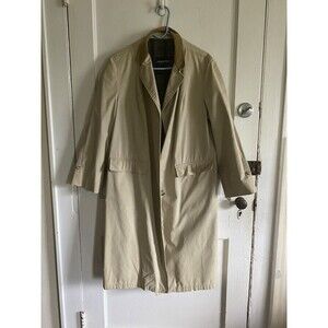 Womens London Fog Trench Coat Size 16Regular W/pockets